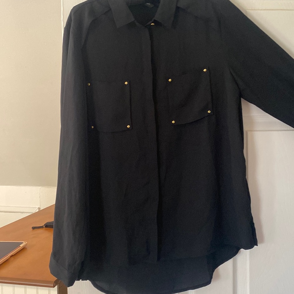 H&M button down blouse